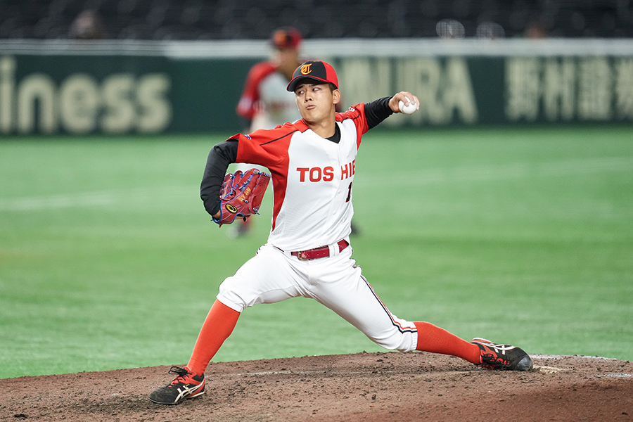 注目選手1:【投手】西村 王雅 (にしむら おうが)